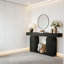 Table basse pratique, console durable, table de couloir minimaliste