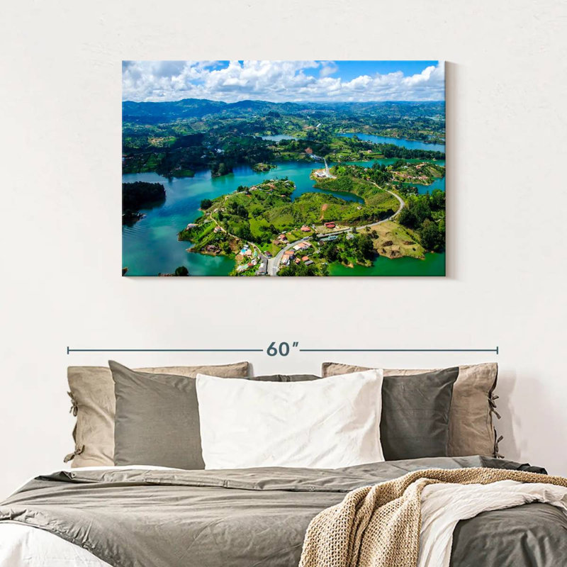 Nicci Medellin Aerial View, 30" H x 45" W