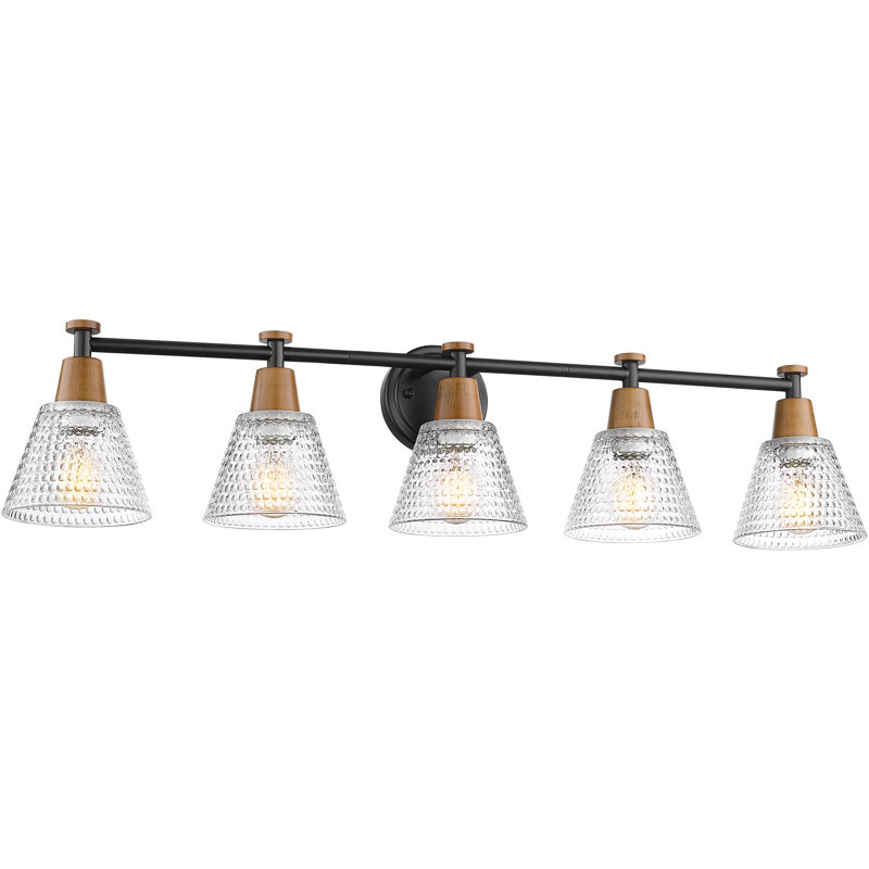 Valeri 5 - Light Dimmable Vanity Light, Black