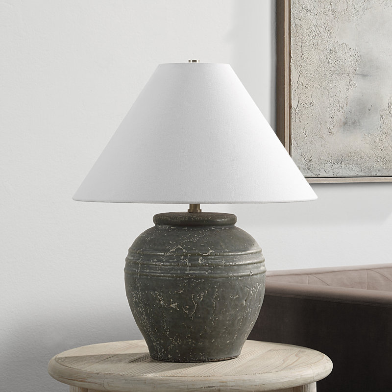 Standard Table Lamp by Renwil, Green