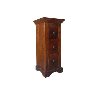 Oxford Solid Wood 33cm W 3 - Drawer Chest of Drawers