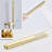 Juno 360° Rotation Shower Faucet – Gold Finish with Dual Handles