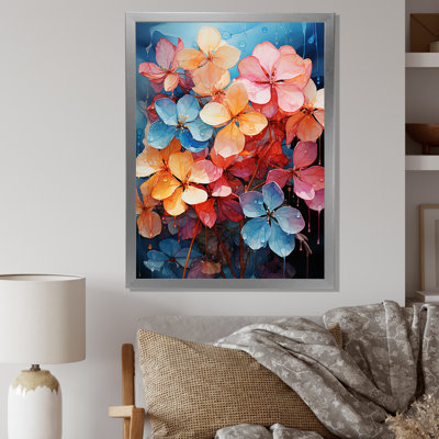 «Tropical Colors Plumeria Dreams II», reproduction d'art sur toile