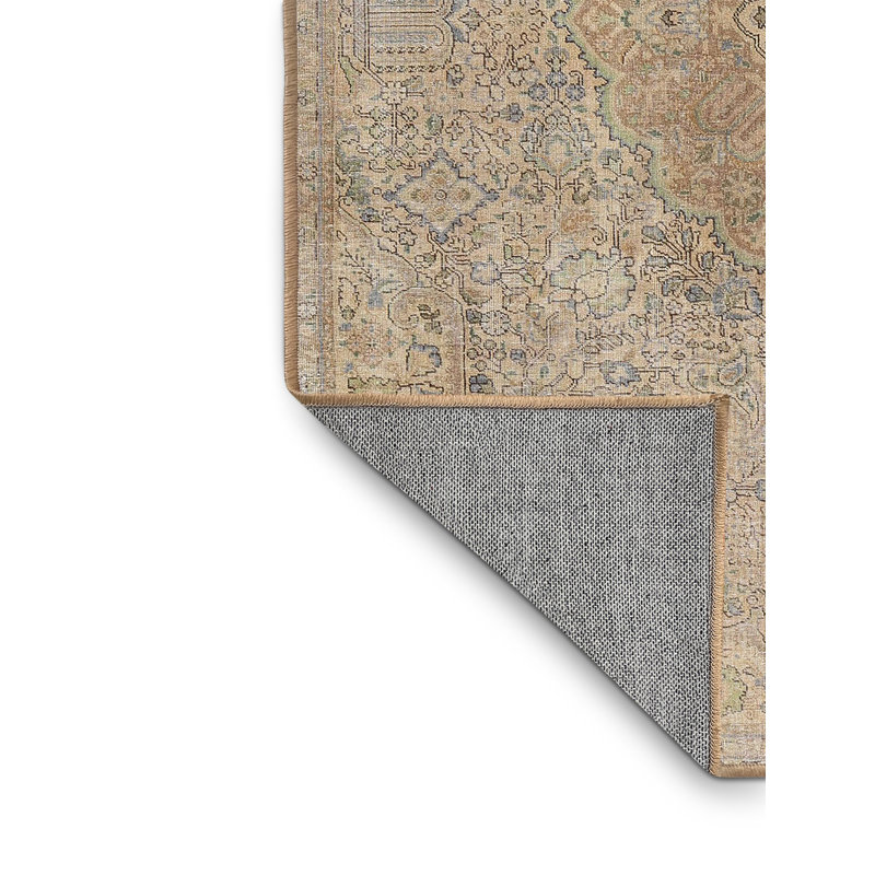 Tapis 100% traditionnel lavable à la machine 3226, Rectangle 7 pi x 10 pi