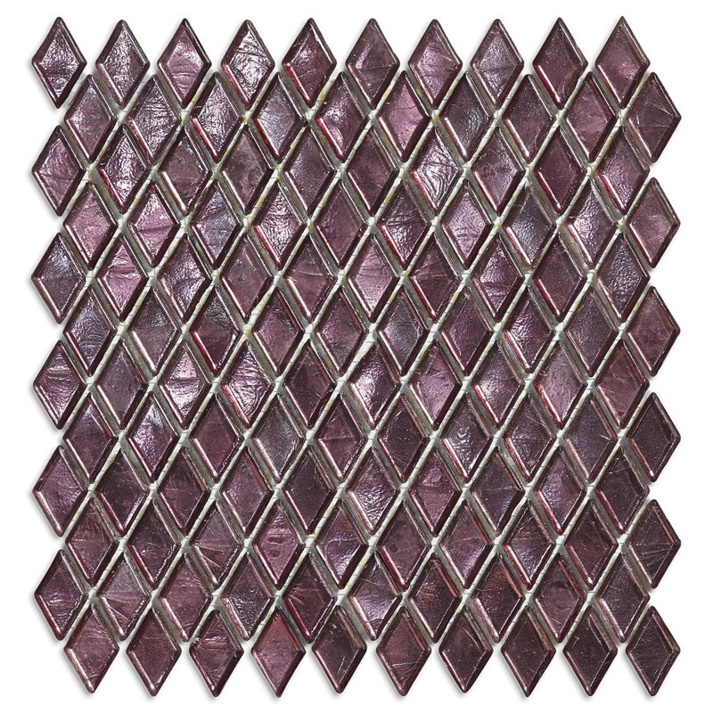 Martian 7/8" x 1-5/8" Diamond Glass Mosaic