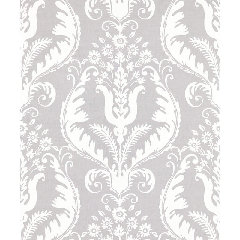 Tissu Botanica Primavera, Gris français