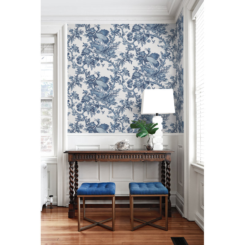 Toile Vinyl Wallpaper Roll