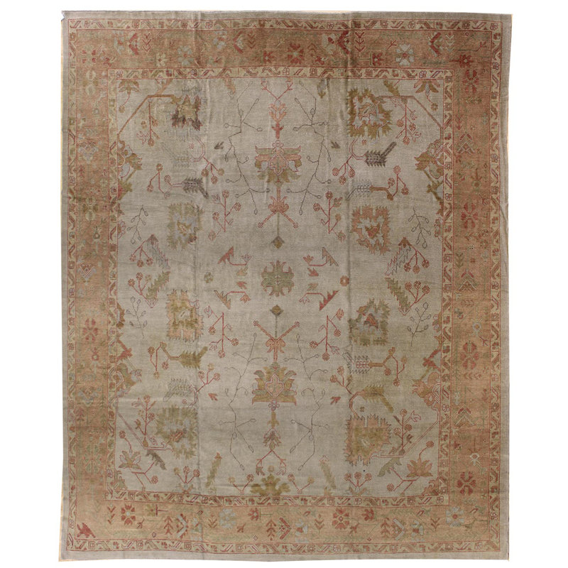 Oushak One-of-a-Kind 12'6" X 15'11" Area Rug