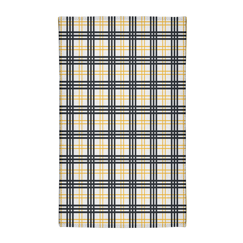 Plaid Indoor Rug, Rectangle 4' x 6'