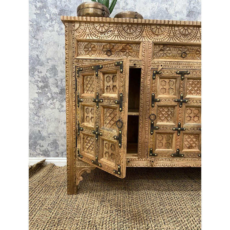 Aimee-Louise 143cm Solid Wood Sideboard