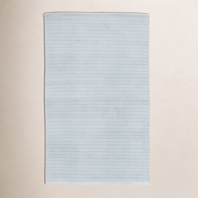 Herringbone Pearl Hand-Woven Outdoor Rug