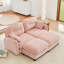 Canapé modulaire en chenille 2 places avec 2 coussins et 2 repose-pieds-2019811095