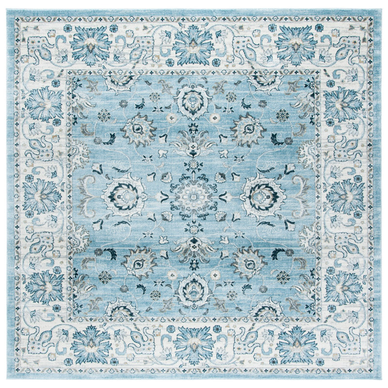Tapis bleu Delmer, Carré 6 pi 7 po
