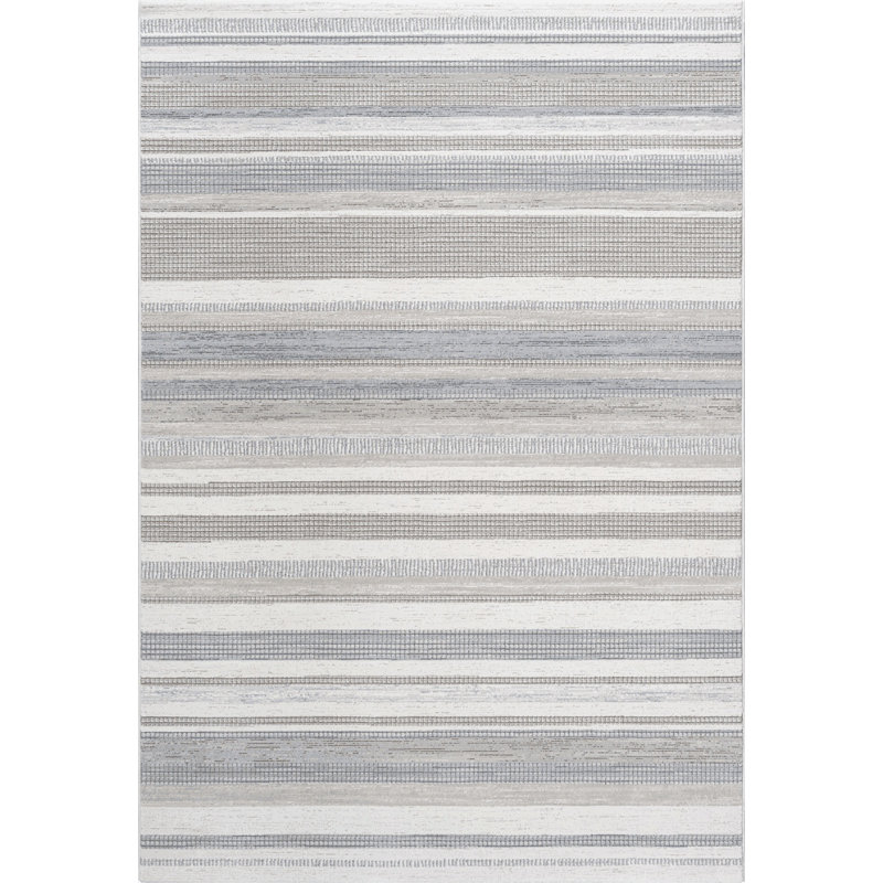 Striped Area Rug, Rectangle 200 x 290 cm