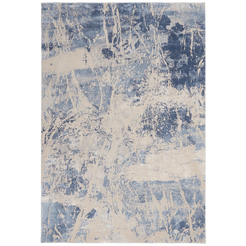 Wilbraham Abstract Area Rug, Rectangle 160 x 221cm