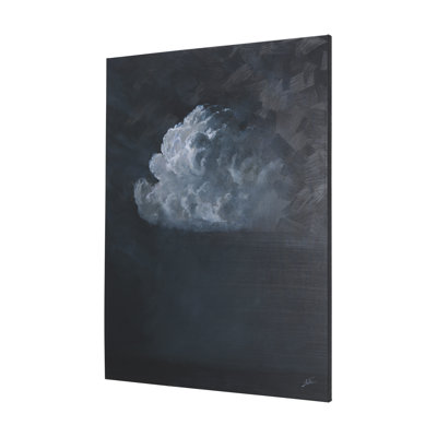Night cloud I a Hand Embelished Textured Canvas
