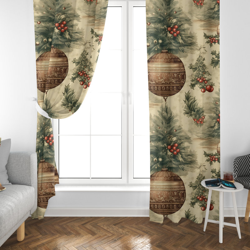 Janon Room Darkening Curtain Pair, 20" W x 52" L