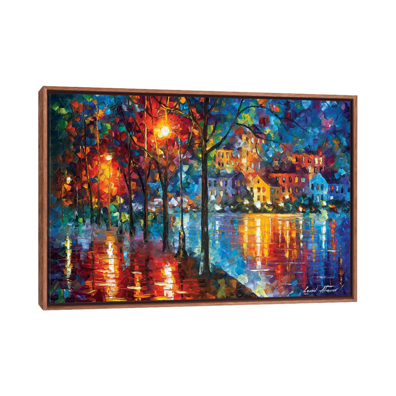 «Cold Emotion» par Leonid Afremov, reproduction d'art sur toile tendue, H 26 po x l 40 po x 1,5 po