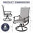Avionce Outdoor Dining Armchair With Table-107381739