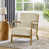 Velours côtelé beige sélectionné