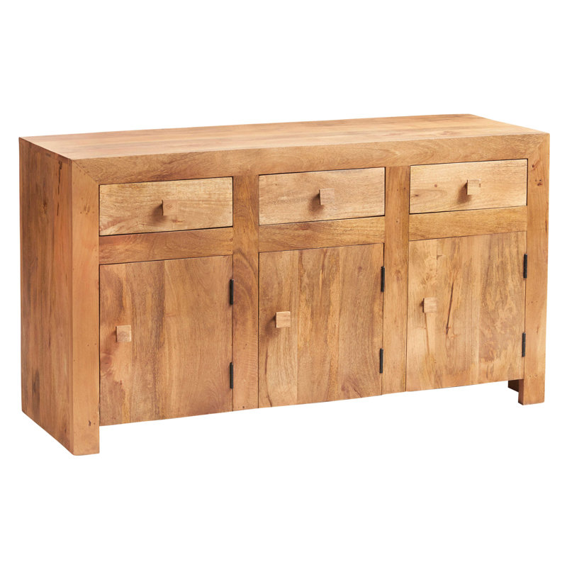 Adeliza 135cm Solid Wood Sideboard