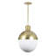 Otis Pendant Large (Natural Brass)-895716303