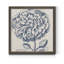 Indigo floral sur lin III - Toile encadrée de qualité supérieure - Toile encadrée de qualité supérieure - reproduction de cadre photo-2080313911-2080313905-2143341346
