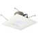 6'' Square Selectable Color Temperature Dimmable LED Retrofit Recessed Lighting Kit
