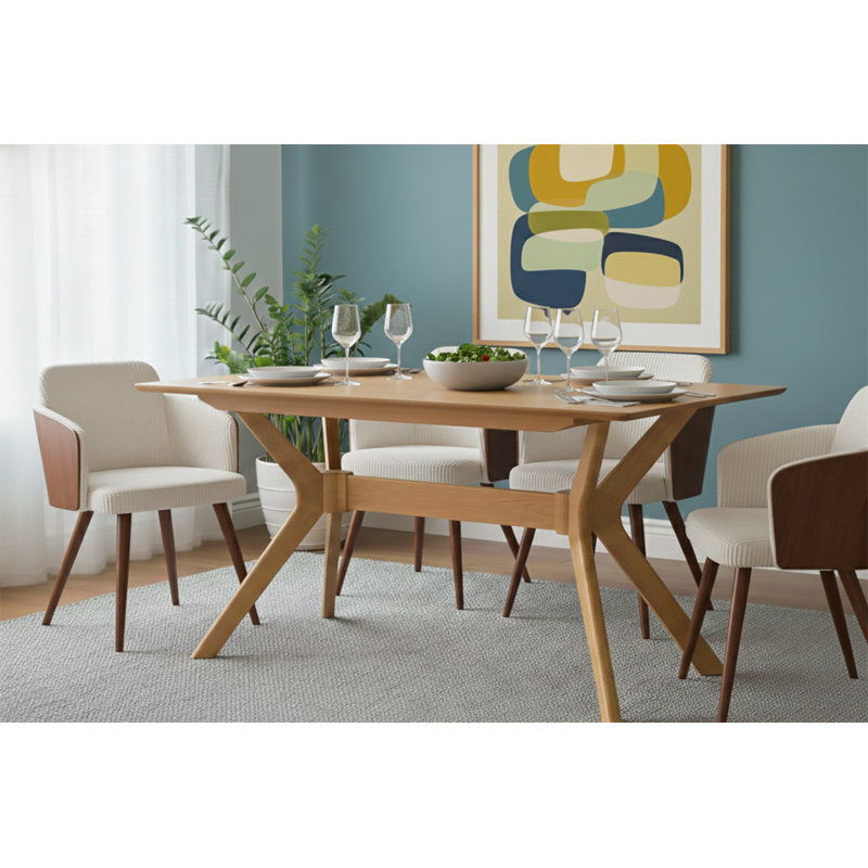 Anele Dining Table, Brown