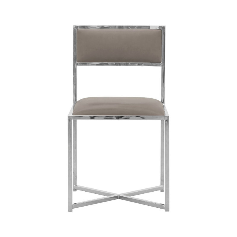 Chaise d'appoint Aleko, Gris