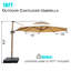 Parasol en porte-à-faux 116,14 po Joahnna-1756691729