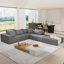 Ensemble de canapé modulaire rembourré de style moderne sans canapé, canapé modulaire de salon modulaire-1850515284