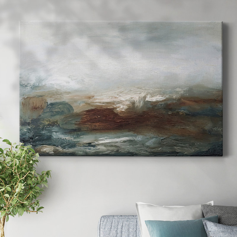 Toile tendue avec galerie IV, H 40 po x l 60 po