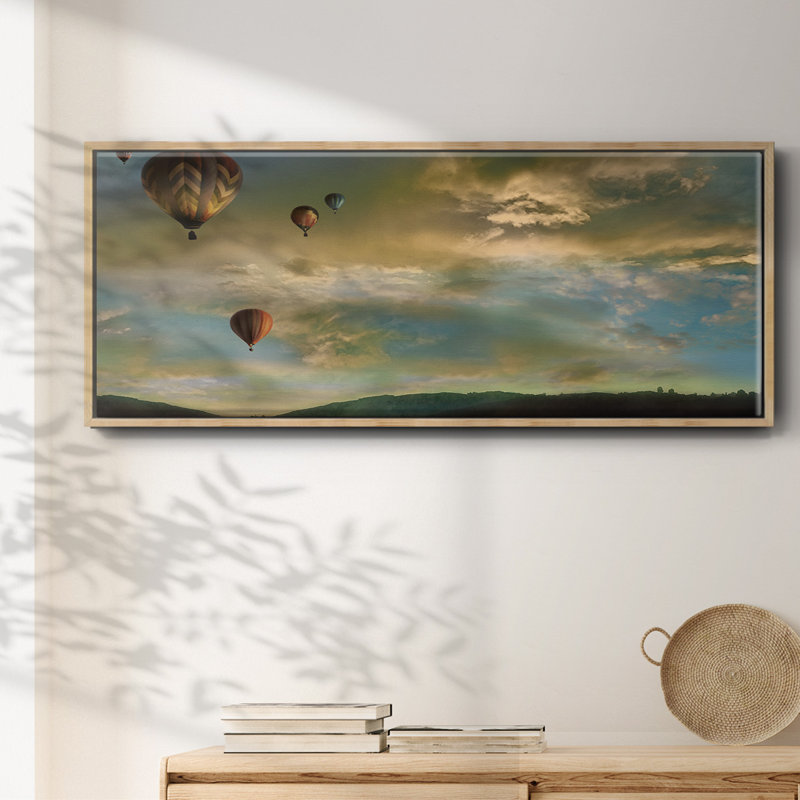 Sunset Rendezvous- Framed Canvas
