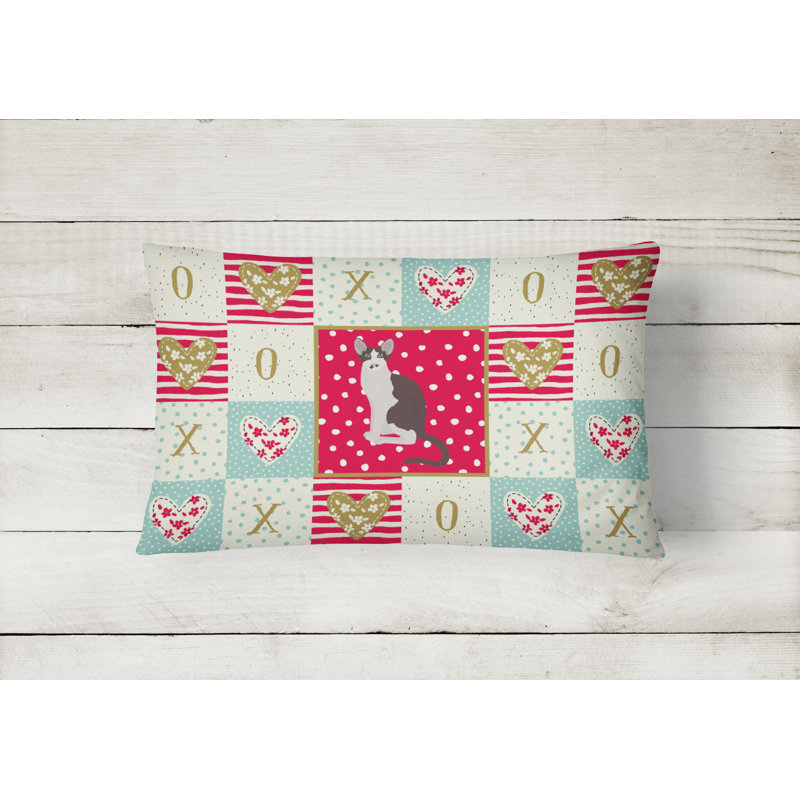 Patchwork Outdoor Throw Pillow