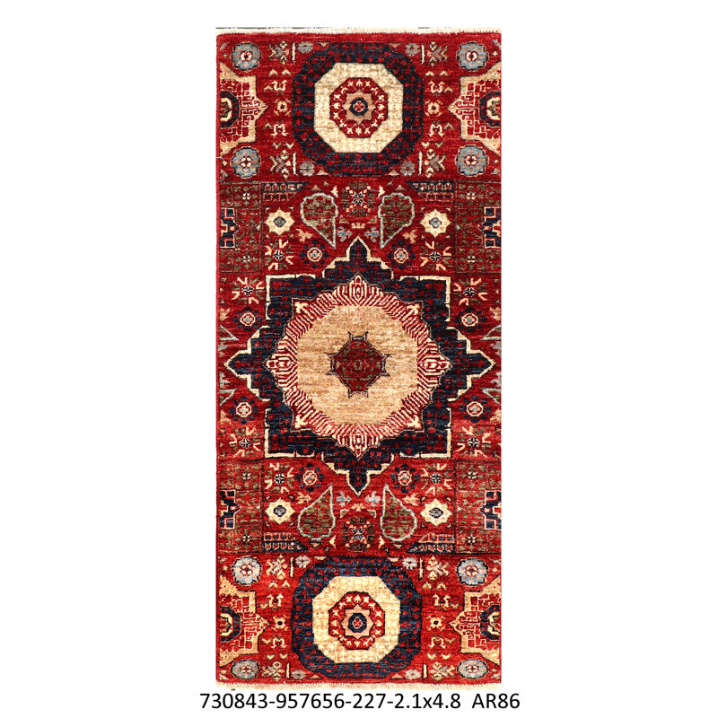 Hand-Knotted High-Quality Area Rug