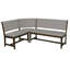 Banc de coin 3 pièces Christan