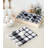 Cotton Plaid Jacquard Dish Cloth Kitchen Towel-1433425582