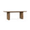 Vander 84" Wood Dining Table In Oak Cream Finish