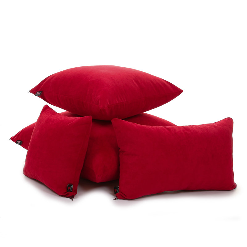 Millste Rectangular Cushion, Red