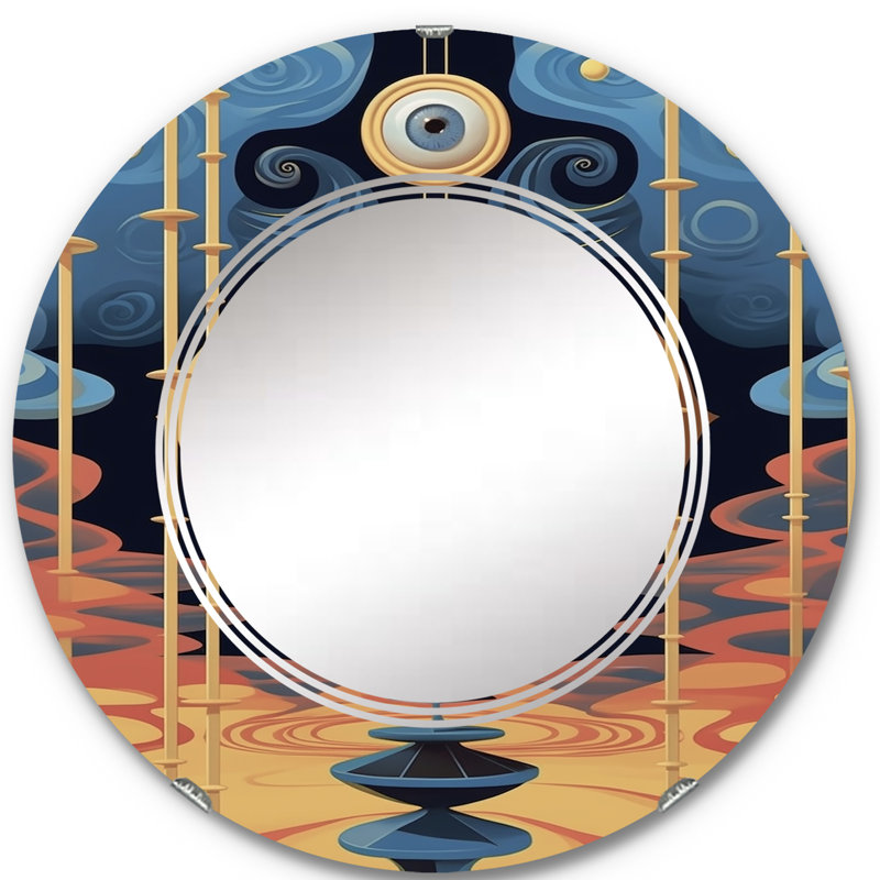 Miroir mural Sonoran, 24 po x 24 po