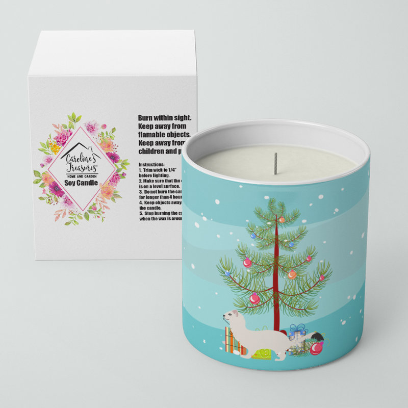 Bougie de Noël 10 oz Stoat