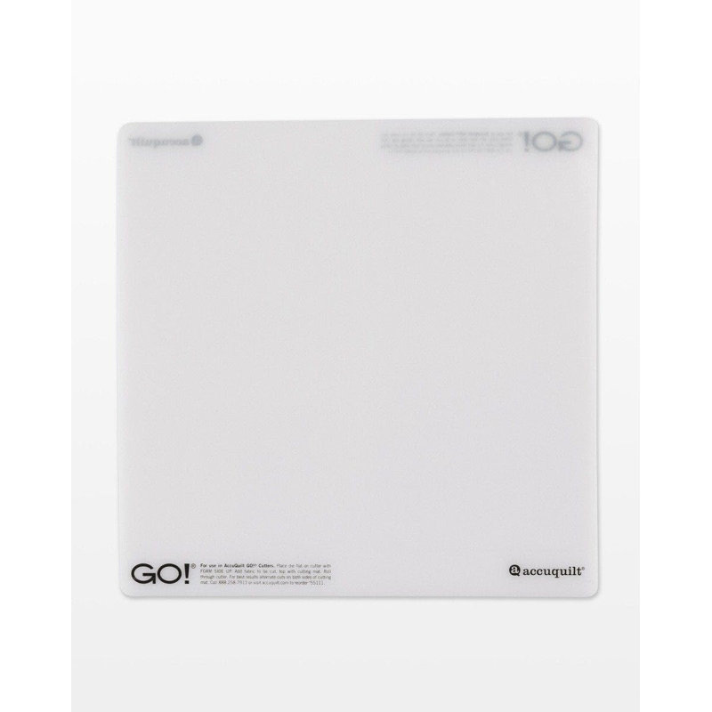 Accuquilt GO! Tapis de coupe 10 po x 10 po, paquet de 2