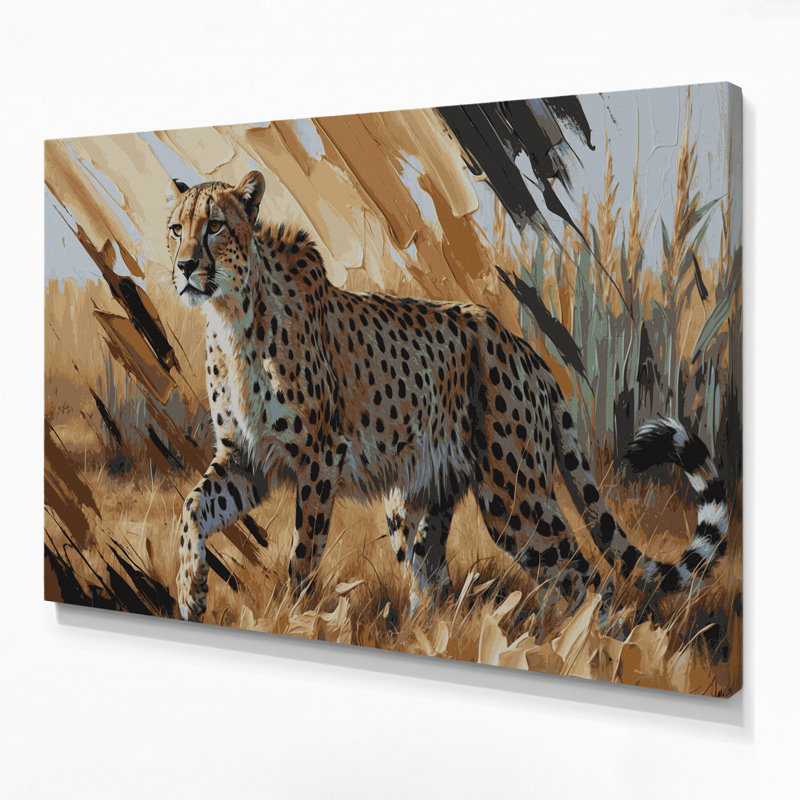 Art mural sur toile, "Big Cats", H 24 po x l 36 po