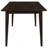 Henin Cappuccino Rectangle Dining Table