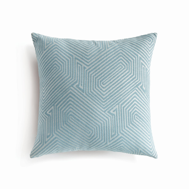 Sora Polyester Indoor/Outdoor Pillow Cover & Insert, 20"H x 20"W, Square
