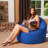 Bean Bag Chair for Kids, Teens, and Adults - Filled with Soft Beads, Includes Removable and Machine Washable Cover - Multiple Colors, Sizes and Fabrics including Soft Nylon & Canvas with Patterns-1785356750-1782650950