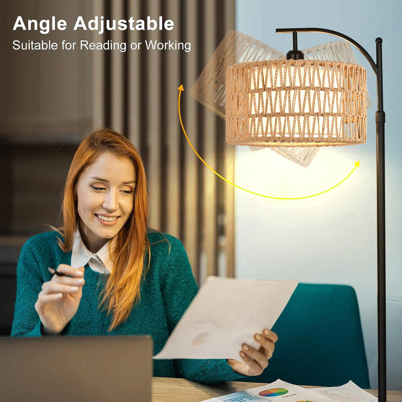 Gettys 65'' Traditional Floor Lamp