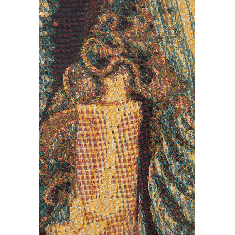 Italian Loom Woven Cotton Blend Wall Hanging