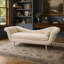 Chaise longue à accoudoirs à volutes Classic-130154159